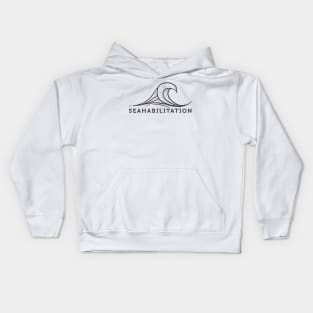 'Seahabilitation' Ocean Conservation Shirt Kids Hoodie